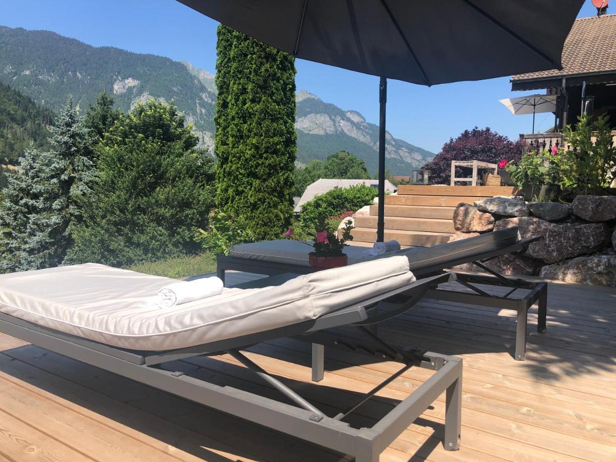 L'Ours Blanc Lodge Le Biot ภายนอก รูปภาพ
