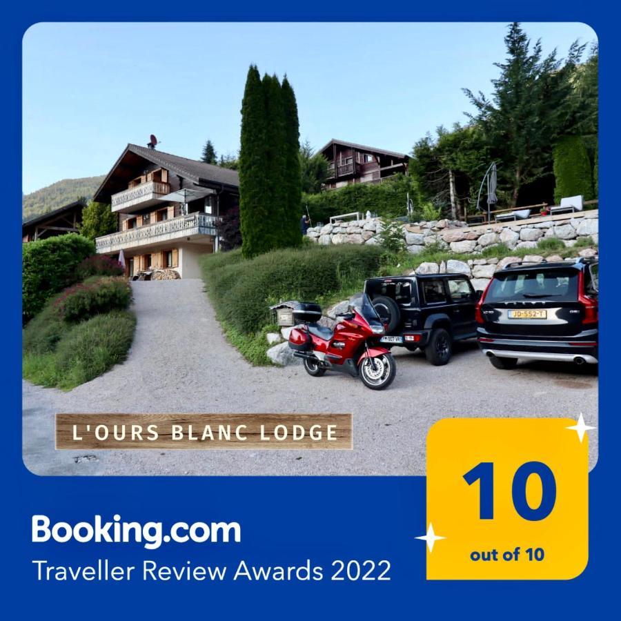 L'Ours Blanc Lodge Le Biot ภายนอก รูปภาพ
