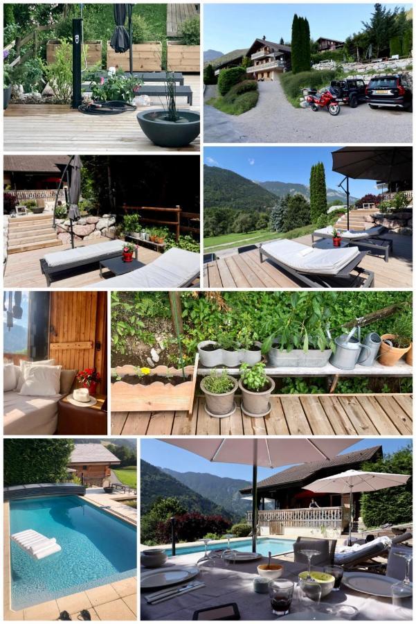 L'Ours Blanc Lodge Le Biot ภายนอก รูปภาพ