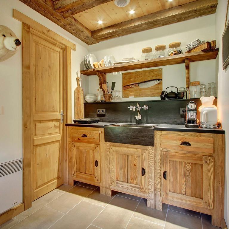 L'Ours Blanc Lodge Le Biot ภายนอก รูปภาพ