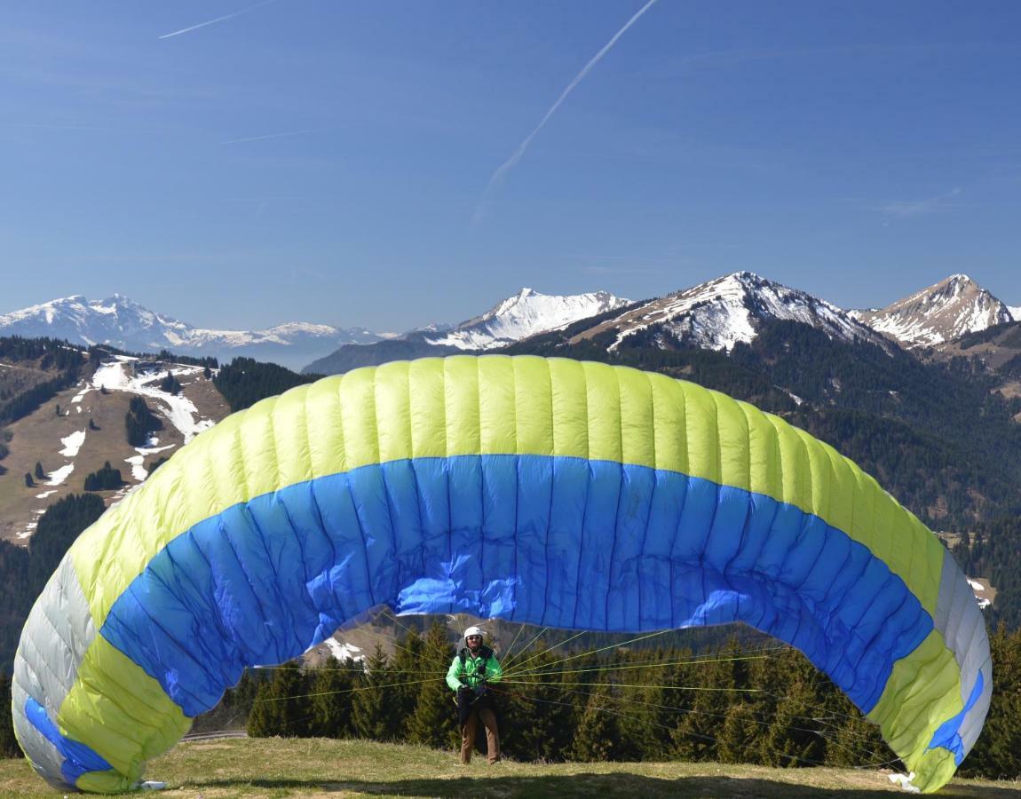 L'Ours Blanc Lodge Le Biot ภายนอก รูปภาพ