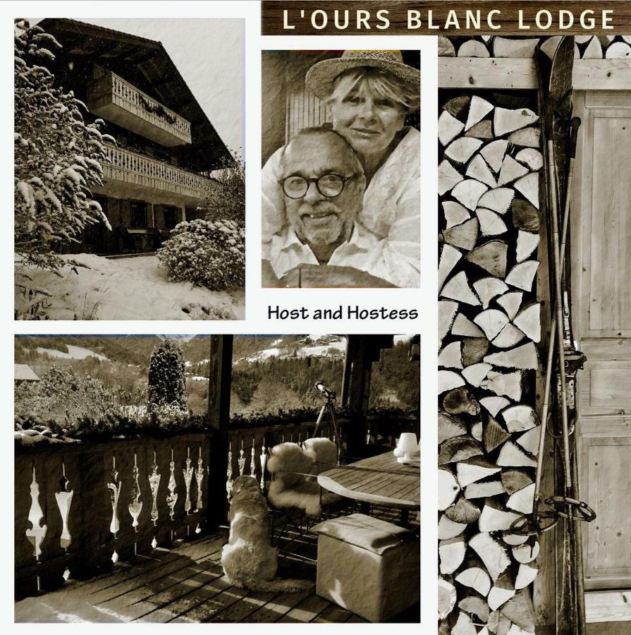 L'Ours Blanc Lodge Le Biot ภายนอก รูปภาพ