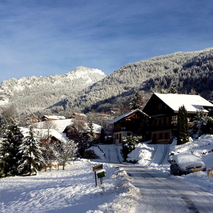 L'Ours Blanc Lodge Le Biot ภายนอก รูปภาพ
